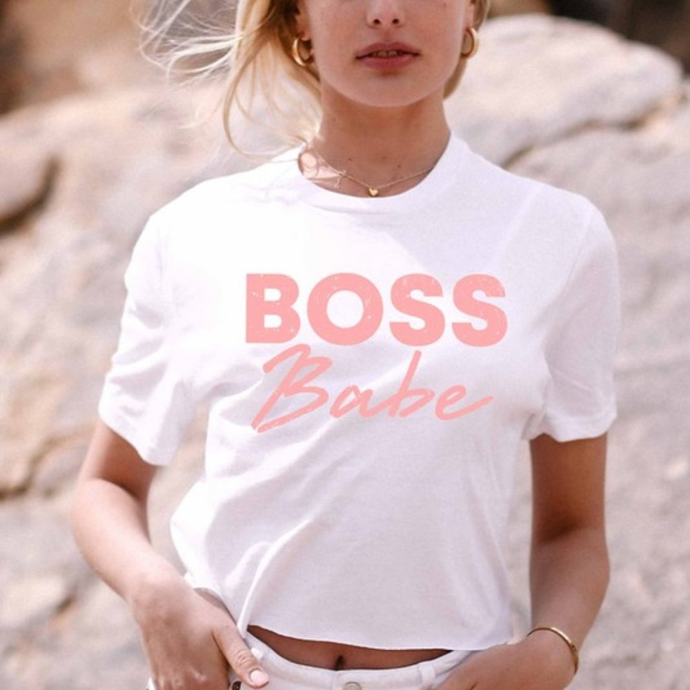 Boss Babe Crop Top T-Shirt